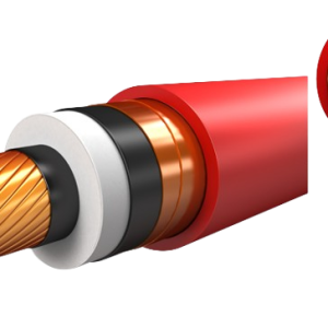 mv cable 1 core 11kv and 33kv 150mm up to 300mm cu xlpe/cts/pvc/swa/pvc sheath red