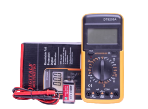 dt9205a digital profesional multimeter ac/dc voltage current test capacitance ncv resistance ohm electrical test meter